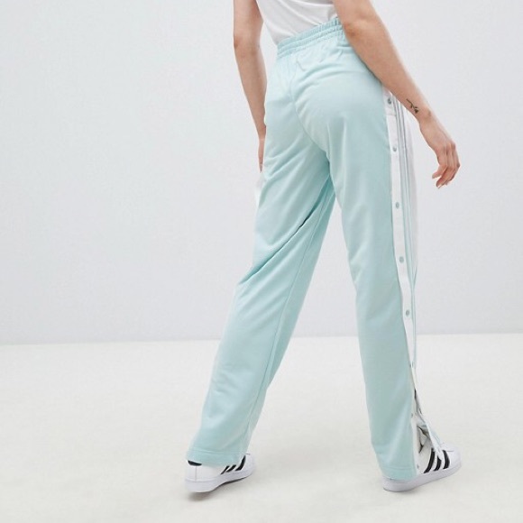 adidas popper pants green